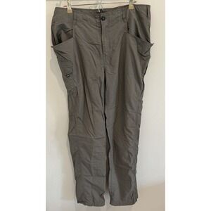 AFTCO Mens Gamma Ray Pants Nylon Active Fishing Gray Size 36 Long